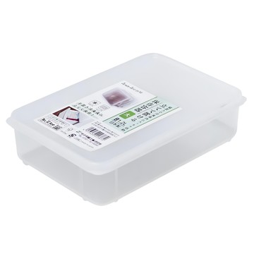 SANADA 塑膠可立式容器(1200ml) 透明可立 節省空間 食材保鮮  1入  1個