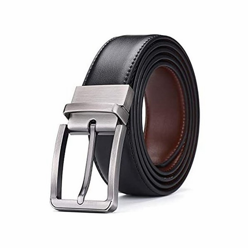 ベルト Jeph Lan メンズ ベルト 本革 リバーシブル ドレスベルト メンズ 取り外し可能なバックル付き フィット Us サイズ Size 39 W 通販 Lineポイント最大0 5 Get Lineショッピング