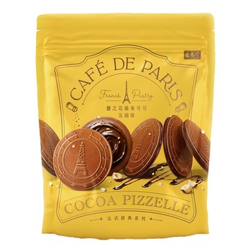 盛香珍 法式經典-鹽之花榛果可可法國酥100g/包