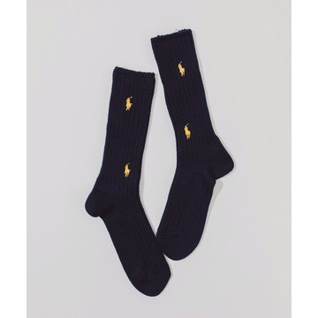 AirRoom正品 2024SS POLO RALPH LAUREN for BEAMS 別注款 襪子 長襪 人馬 刺繡