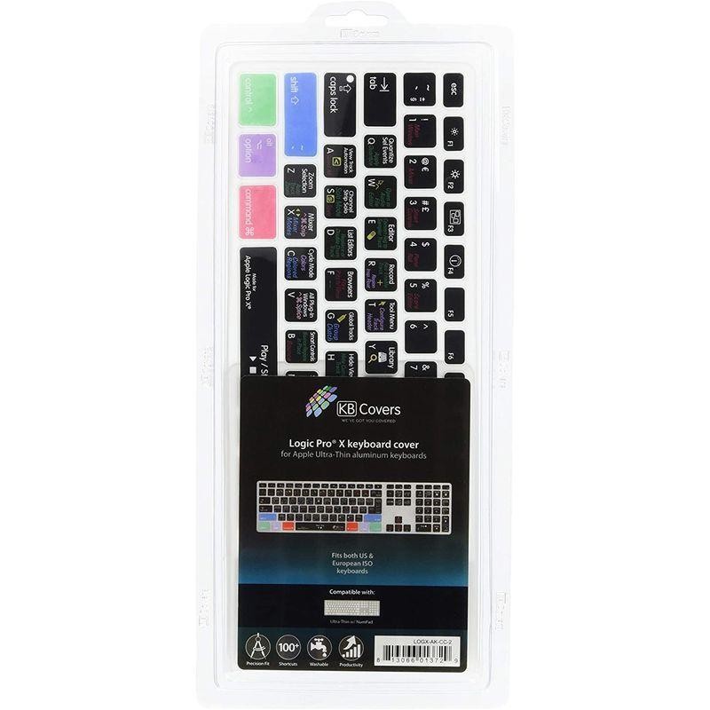 KB Covers Logic Pro X QWERTY キーボードカバー Apple Ultra-Thin