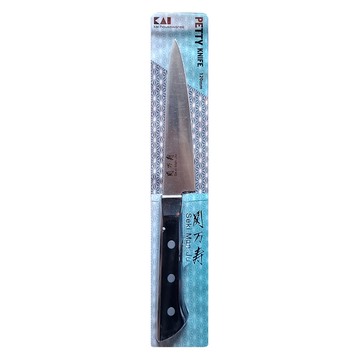 Seki Man Ju 關萬壽 水果刀  銀色 + 黑色  12cm  1支