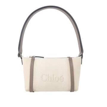 CHLOE Carry 帆布手提/肩背包(亞麻)