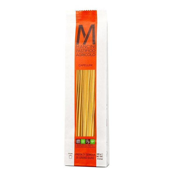 パスタ マンチーニ カペッリーニ（カッペリーニ カペリーニ） 1.2mm 500g Mancini 食品 包装不可