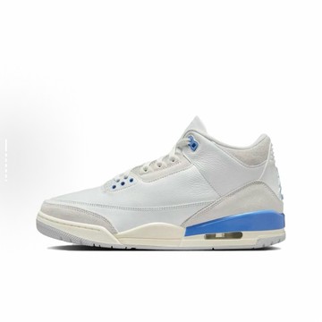 Air Jordan 3 "Lucky Shorts" 白藍 男鞋 CT8532-101