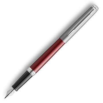 WATERMAN 威迪文 雋雅21系列 鋼蓋紅桿 F尖 鋼筆【領券滿額再折千7/31止】
