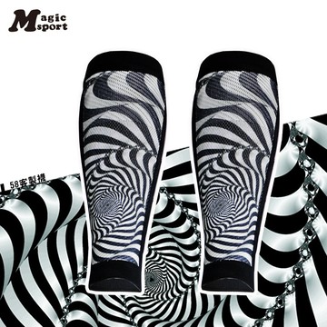 magic美肌刻 自行車壓力小腿套 jg-02420y01k06鑽石漩渦 辦公室預防小腿酸痛水