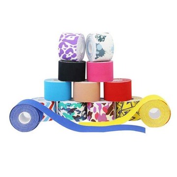 滑雪防凍貼護臉貼專業肌貼肌肉貼肌效貼護膝肘健身膠帶5cm*5m