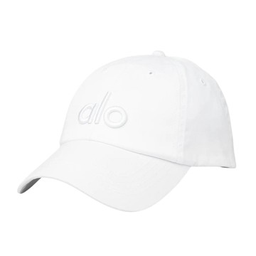 alo Off-Duty Cap 經典老帽 亮白色 Bright White