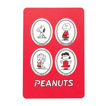 Snoopy日本明信片(加厚版) 好朋友【Hallmark-Peanuts多用途】