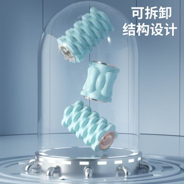 廠家按摩電動泡沫軸平衡棒EVA瑜伽柱肌肉放松柱普拉提電動瑜伽柱