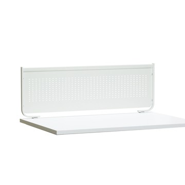 林製作所 夾具式鐵製洞洞板桌上屏風W100cm