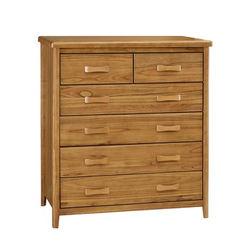 【顛覆設計】絲莉愛柚木色3.5尺五斗櫃