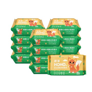 【統潔】EDI超純水柔濕巾加厚型80抽x12包入/箱