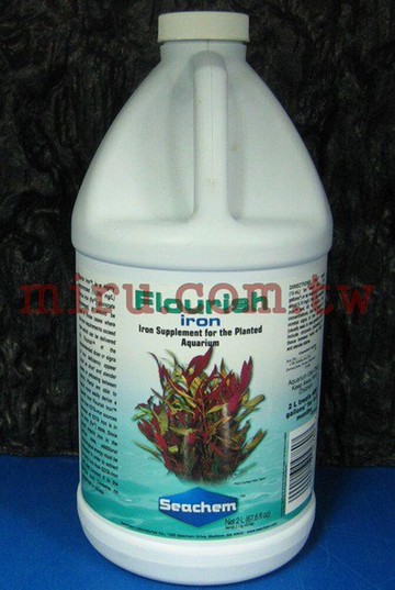 【西高地水族坊】美國原裝進口 西肯Seachem 高濃度鐵質添加劑(2L)