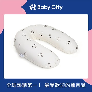 【doomoo】有機棉舒眠月亮枕/可愛麋鹿✨哺乳枕✨月亮枕✨舒眠枕✨育兒好物✨辦公室小物✨追劇好物