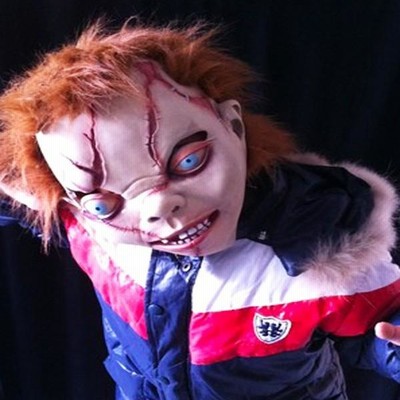 CHUCKY チャッキー チャイルドプレイ マスク ホラー お面 CHUCKY チャッキー チャイルドプレイ マスク ホラー お面 - メルカリ