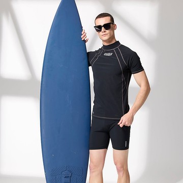 台灣製 水陸兩用短袖防曬水母衣 整套中性款