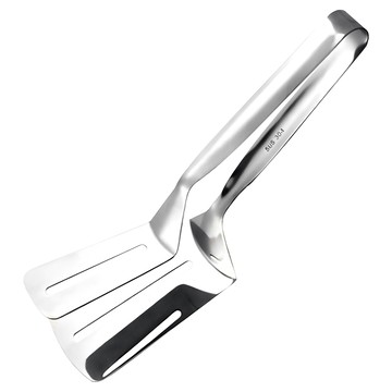 蕉蕉購物 304不鏽鋼鏟夾 顏色隨機 煎炒夾多功能 廚房好幫手 食品級材質 安全耐用  1個