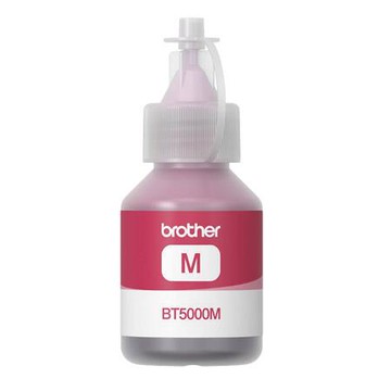 兄弟牌brother原廠墨水瓶/BT5000M/紅色