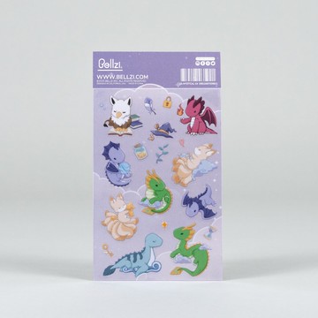 Bellzi | Mystical Sticker 魔幻系列透明貼紙(2入)