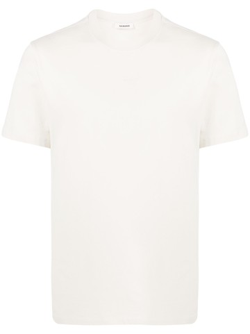 SANDRO - H21 cotton T-shirt - men - Cotton - L - Neutrals