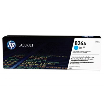 HP 藍色原廠碳粉匣 / 個 CF311A 826A