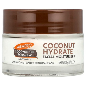 Palmer's, 椰子油配方，含維生素 E，椰子汁面部保濕潤膚霜，1.7 盎司（50 克）
