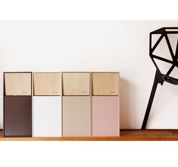 日本 yamato japan doors mini 手工前開式迷你型垃圾桶 8L-八色