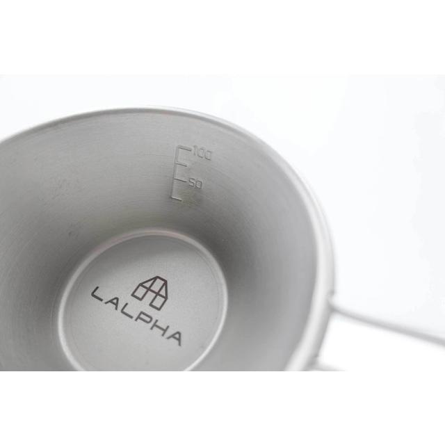 LALPHA ラルファ チタンミニシェラカップ G-150T