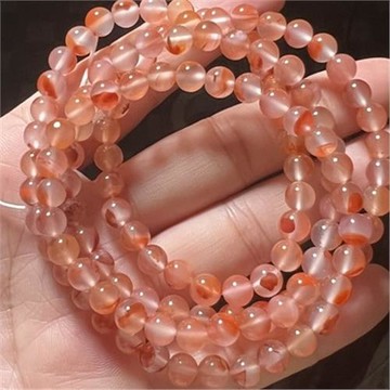 天然南紅瑪瑙手串108顆寶山南紅冰飄多圈精美飾品手鏈工廠批發