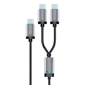 CUKTECH 酷態科 100W 二合一 TYPE-C快充線