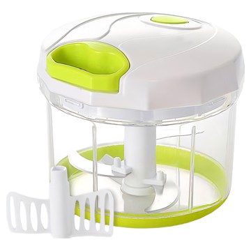 WHOLE HEIGHT 闔樂泰 大一拉轉切碎攪拌器 附攪拌棒 900ml 綠色  直徑14.5 x 13cm  1個