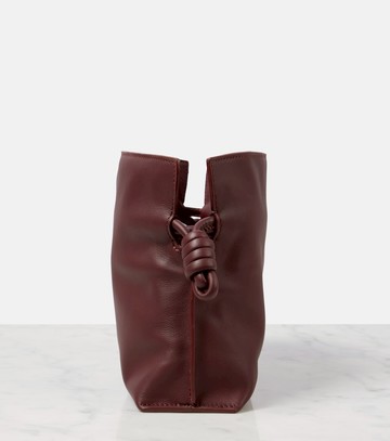Loewe Flamenco Mini leather clutch