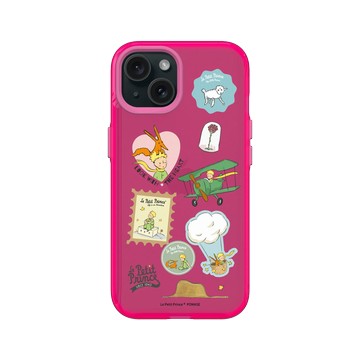 iPhone 15 Clear 粉漾桃 - Le Petit Prince 小王子 - 小王子 - 貼紙