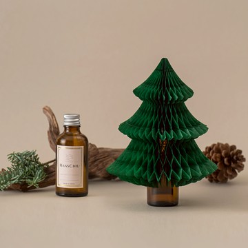 【新品】台茶香氛｜聖誕樹 紙團擴香組 櫻雪白茶