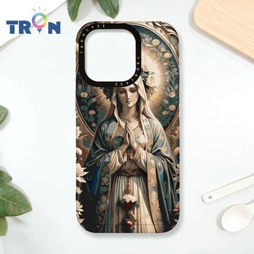 TRON IPHONE 16 PRO 聖母古典風 MAGSAFE 磁吸 防摔 太空殼 透白 手機殼