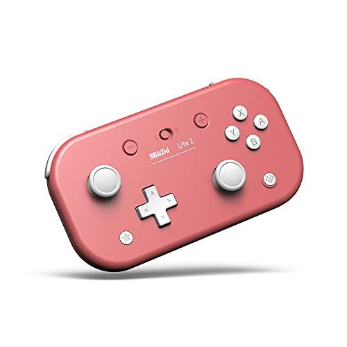 8BitDo Lite Switch、Switch Lite、Android、Raspberry Pi（ピンク）用