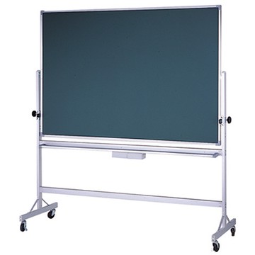 【台北以外縣市價】群策 KG406 單面黑板 綠色板面+鋁迴轉架/黑板架 120x180 (NOD)