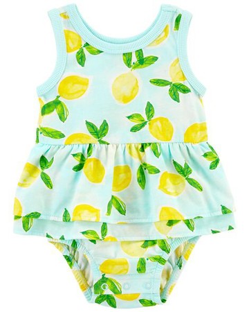 Baby Lemon Tank Sunsuit