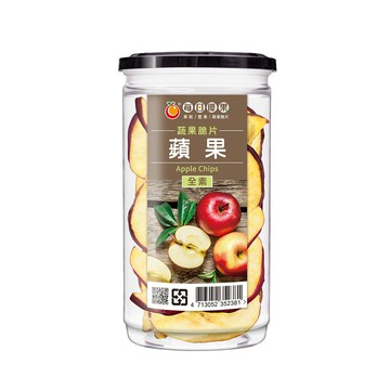 罐裝蘋果脆片120公克【每日優果】