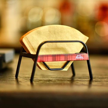 日本kalita卡莉塔 手沖咖啡濾紙架 扇形咖啡過濾紙 不銹鋼架