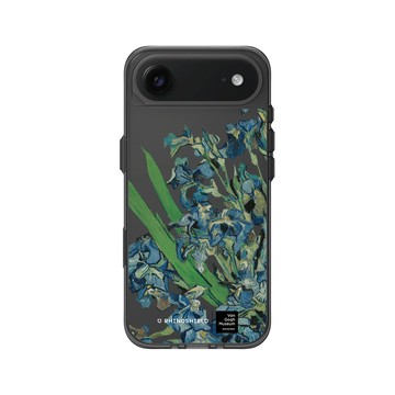 iPhone Air Clear (相機按鈕) 酷墨灰 - Van Gogh Museum - 鳶尾花 - 透明