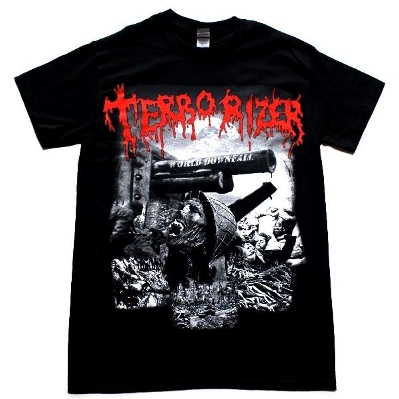 TERRORIZER テロライザー WORLD DOWNFALL JSR オフィシャル バンドTシャツ 1梱包2枚までメール便対応可 |  LINEブランドカタログ