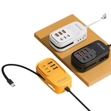 usb延長線 六孔延長線 usb多孔充電器 USB充電線 延長插座 usb擴充插座 快充