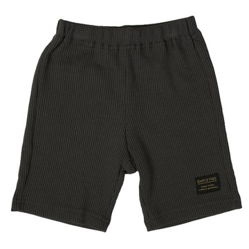 akachan honpo - 短褲-華夫格-深 灰色