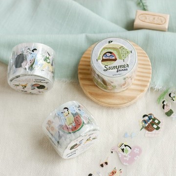 夏日仙子| Teayoushop 的 PET 膠帶貼圖 |吻切式