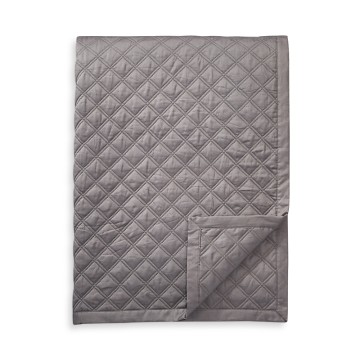 Hudson Park Double Diamond Coverlet, Twin - Exclusive