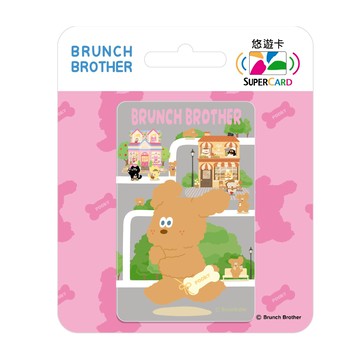 【悠遊卡 EasyCard】早午餐兄弟系列SuperCard悠遊卡-POOKY