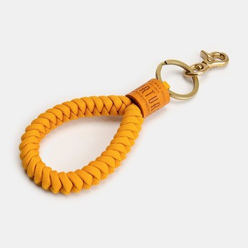 GOURTURE - 傘繩編織鑰匙圈【金黃】